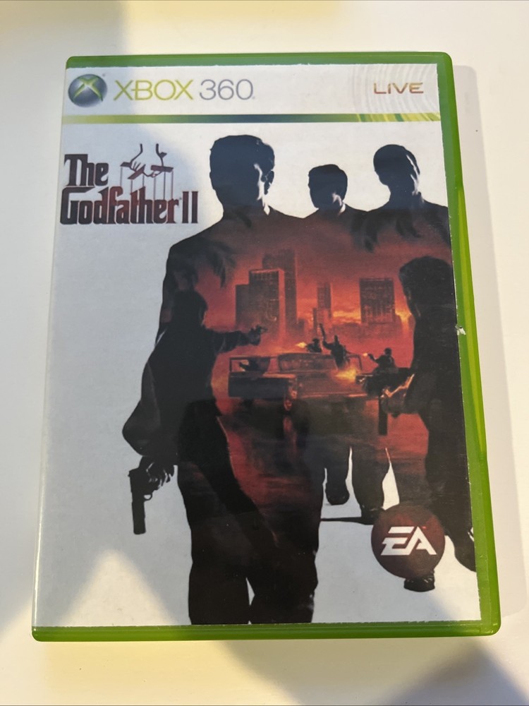 The Godfather II (Microsoft Xbox 360, 2009) (014633155945) No Manual