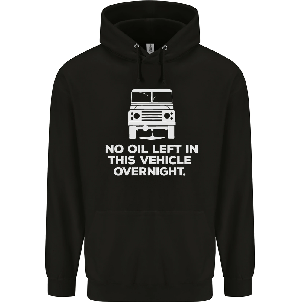 No Oil 4X4 Off-Road Hoodie 80% Cotton for Men  