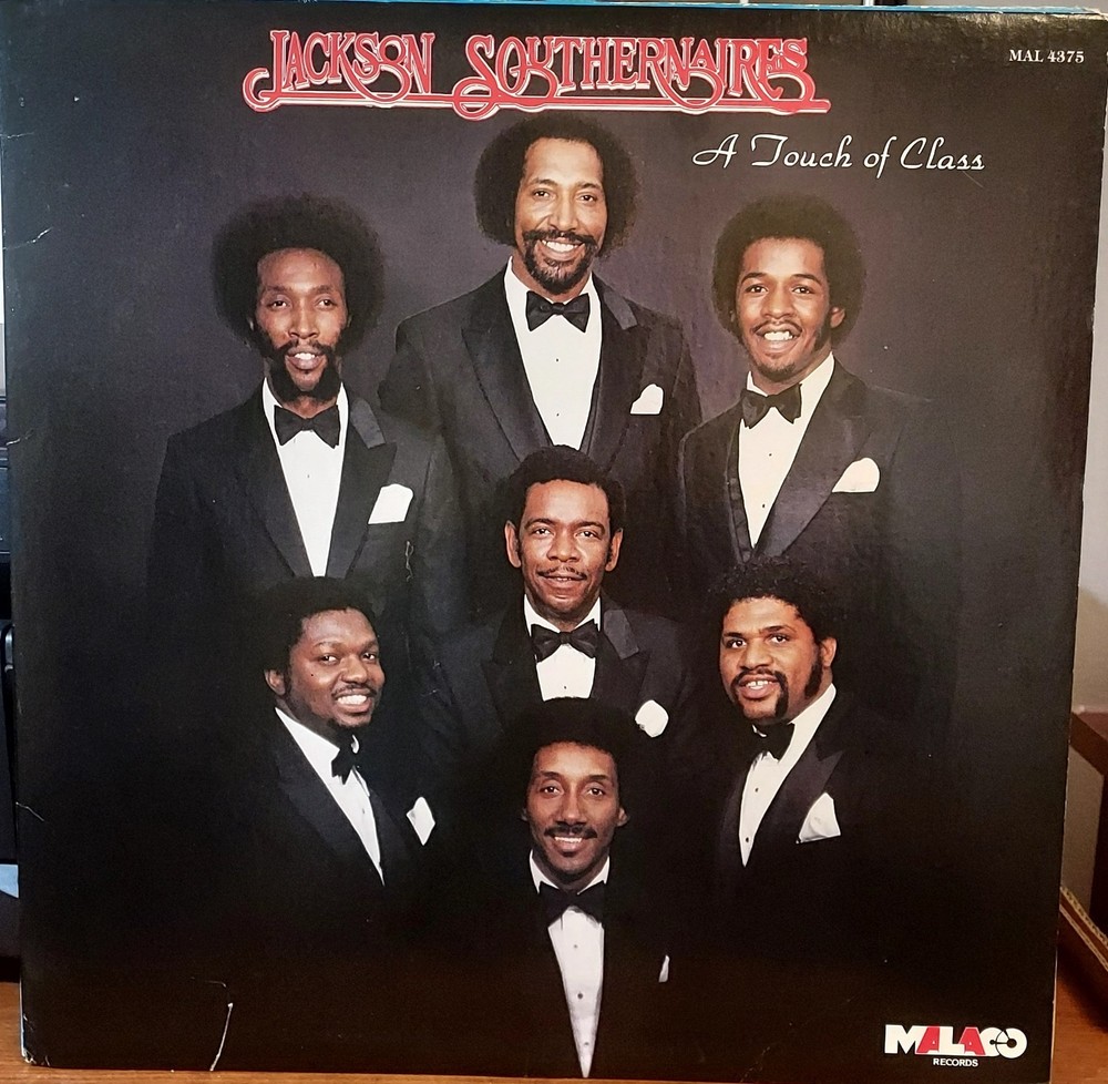 Jackson Southernaires A Touch of Class Gospel Music LP RECORD ALBUM