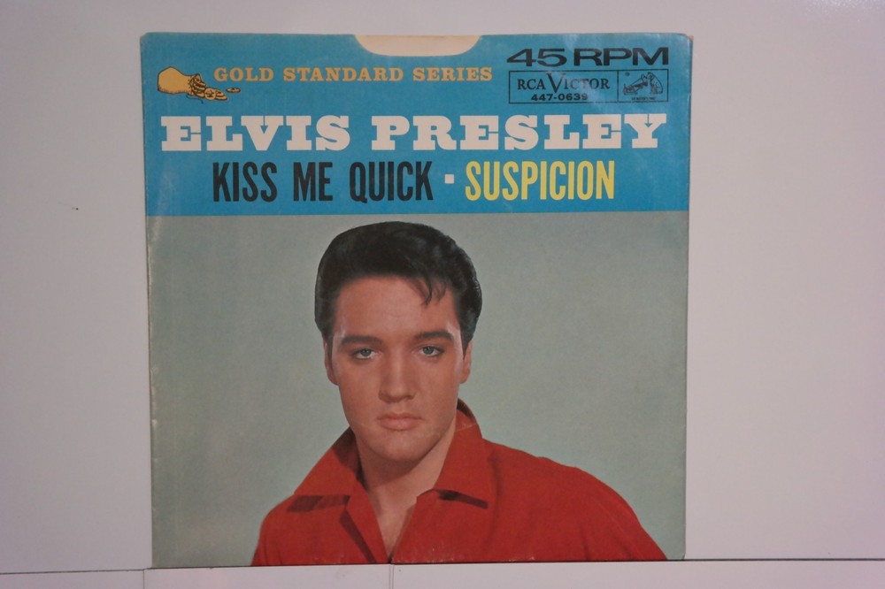 Elvis Presley, Rca Label #0639 45 Record W/ Picture Sleeve / Original 60'S