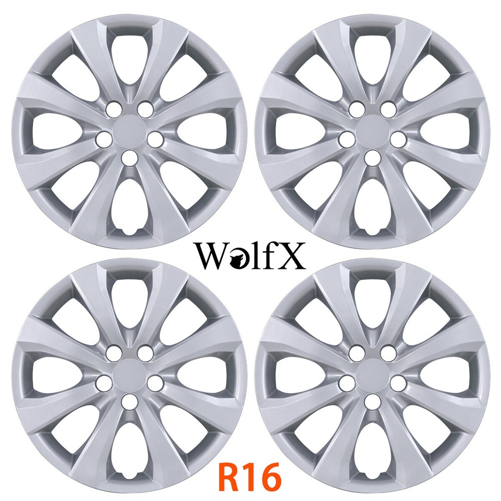 16 Inch Set of 4 Hubcaps For 2009-2014 TOYOTA MATRIX R16 Snap On Wheel Covers