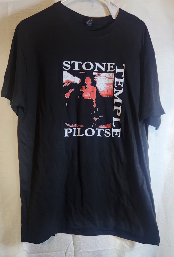 Stone Temple Pilots Core Album Cove Men's T Shirt Rock Band Music Merch