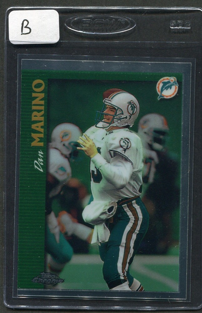 1997 Topps Chrome Dan Marino #129 Dolphins (B)
