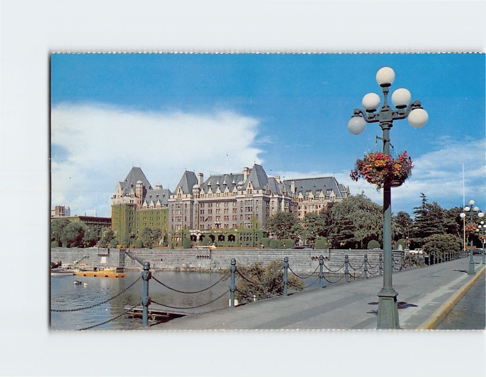 Postcard Empress Hotel Victoria Canada