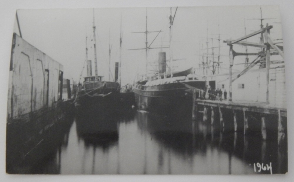 Steamship Steamer CONSTITUTION real photo postcard RPPC
