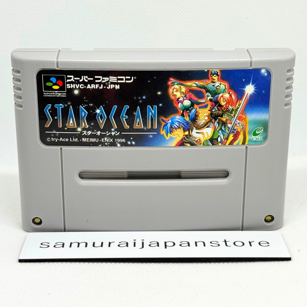 Star Ocean Super Famicom Cartridge Only JP Used Tested Nintendo SFC Game