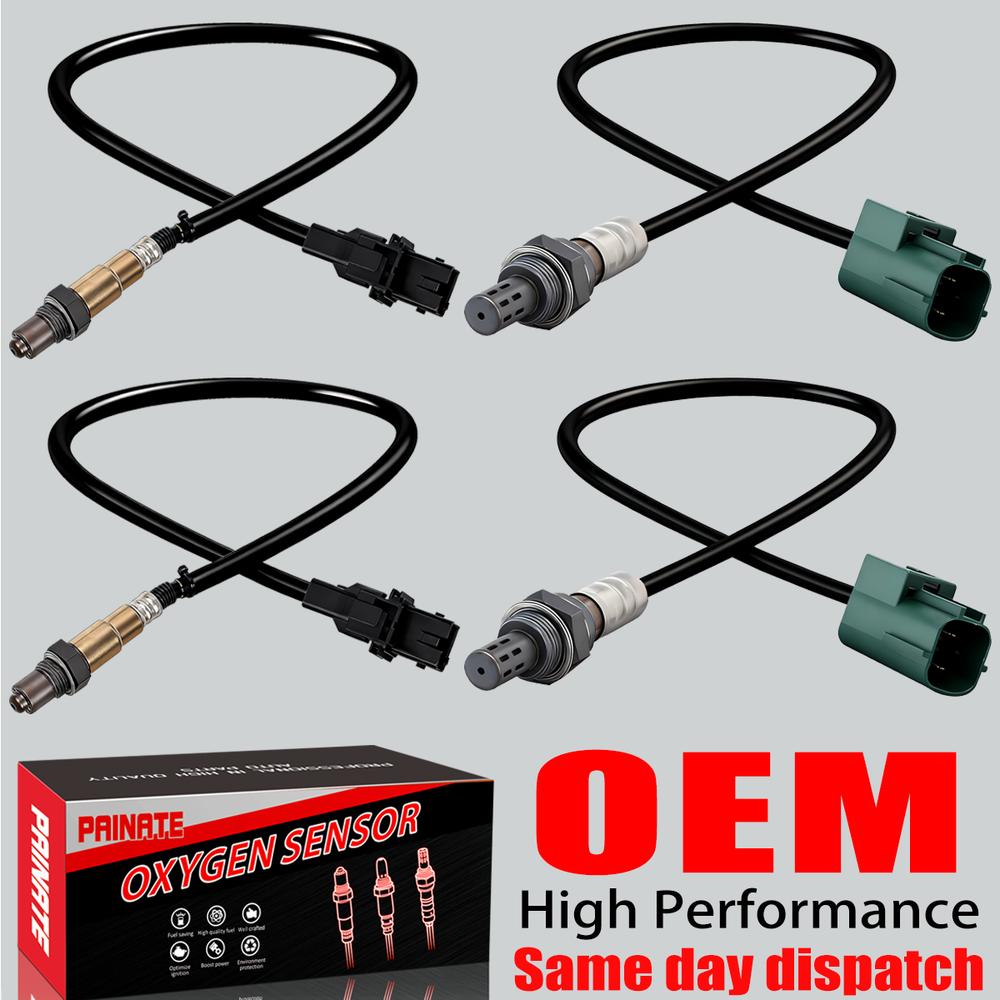 4PCS Brand OEM Up & Downstream Oxygen O2 Sensor For Nissan Maxima TITAN Quest