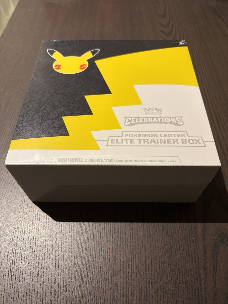 Celebrations Pokemon Center Elite Trainer Box Etb 25Th Anniversary Small Tear