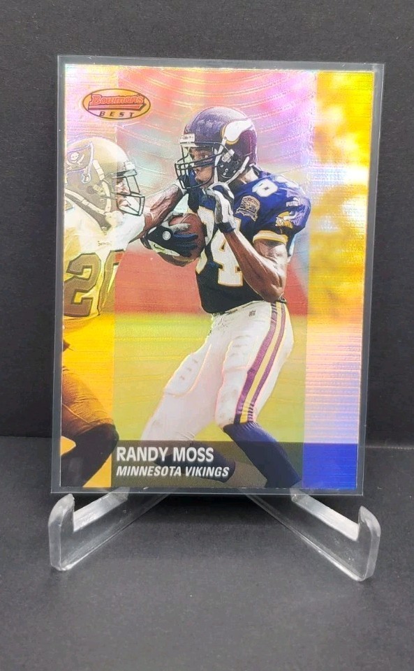 2001 Bowman's Best Randy Moss #33 Minnesota Vikings