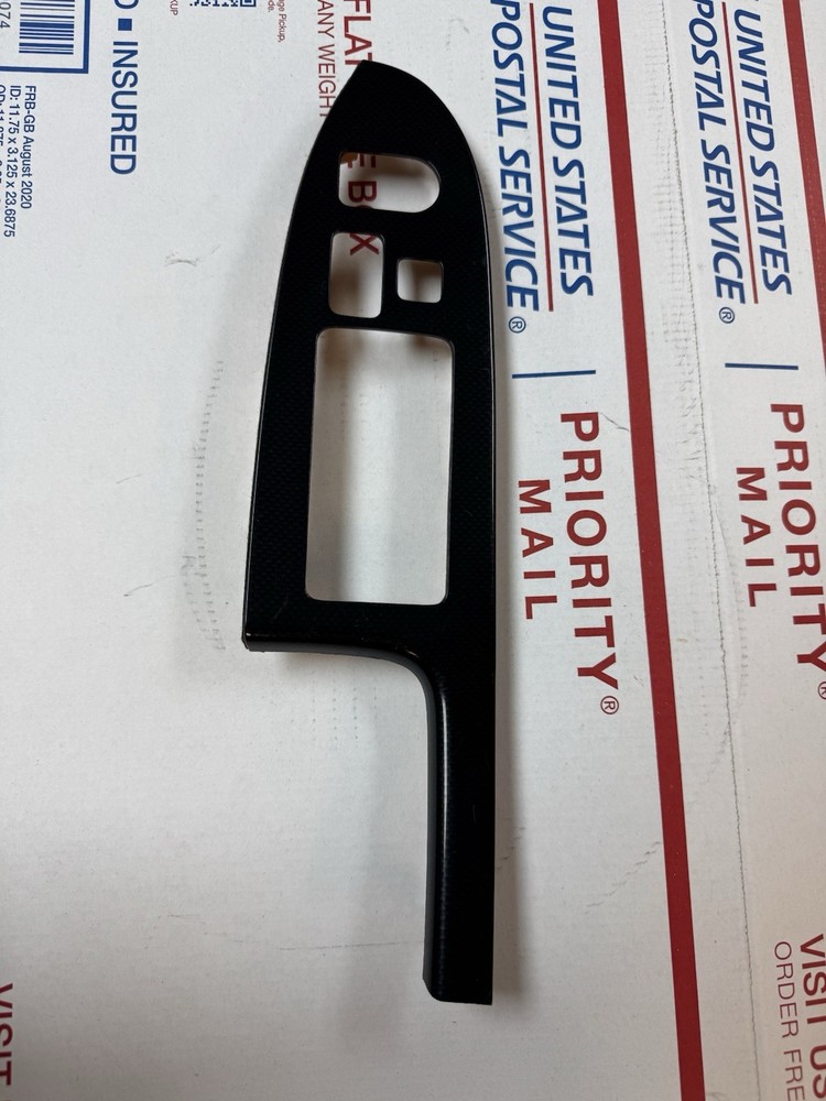 03-07 Honda Accord Sedan 4dr Driver Window Switch Trim OEM Grain Black