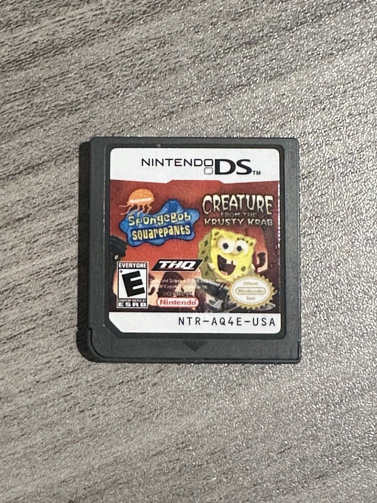 SpongeBob SquarePants: Creature from the Krusty Krab (Nintendo DS, 2006)