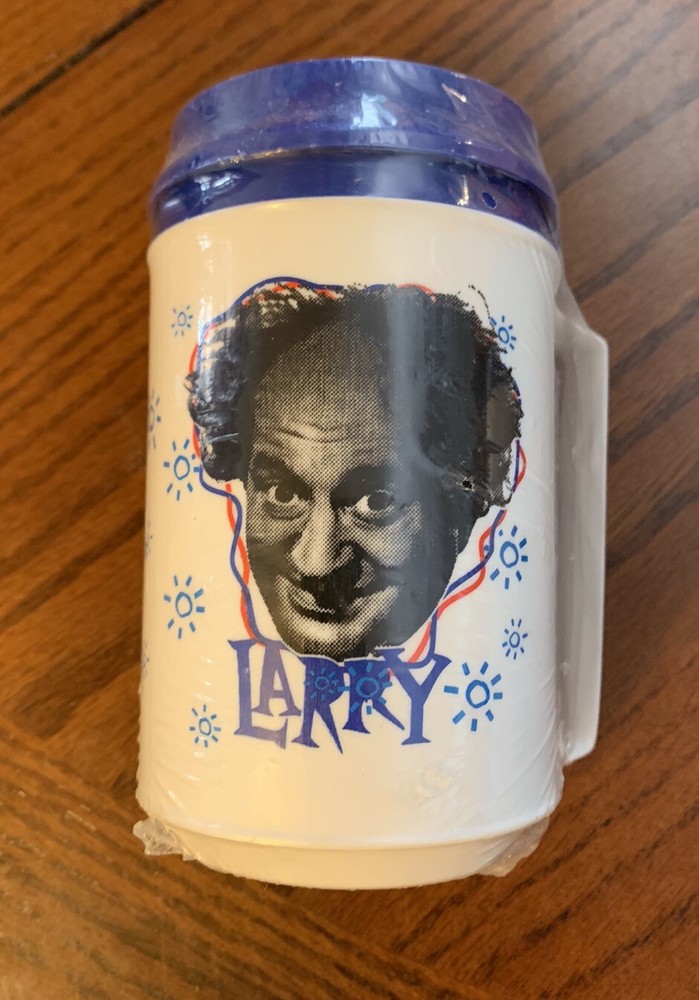 Three Stooges Mug Clark Gas Station 1993 Larry & Moe