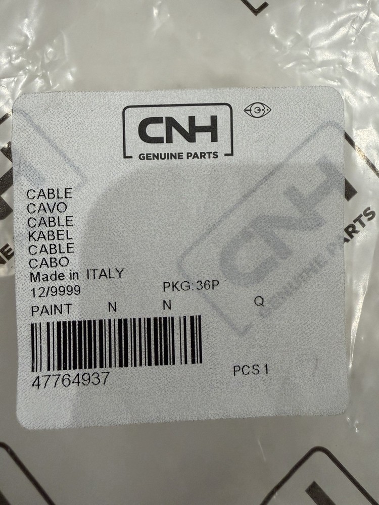 OEM CNH Clutch Cable 47764937 Case IH Farmall 110A 120A 125A 140A