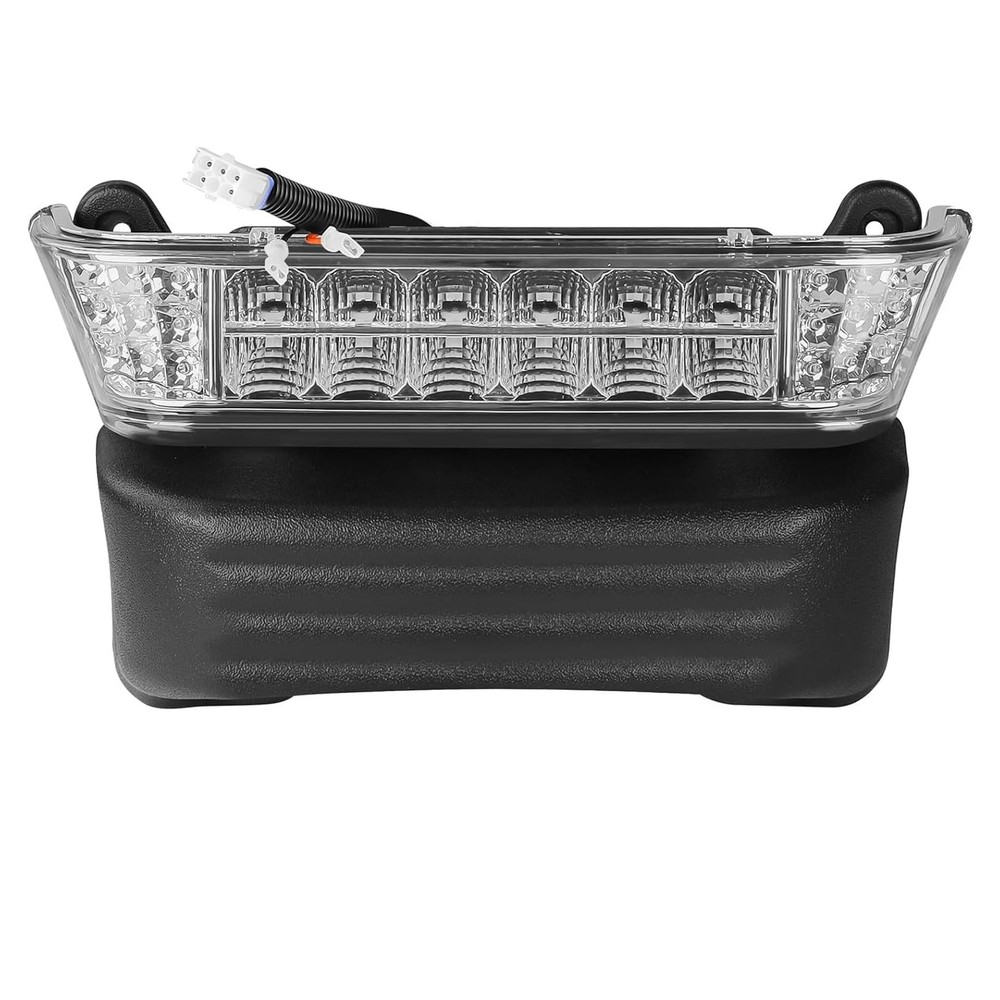 Club Car Precedent LED Headlight Bumper Replacement for 2004-Up Electric Golf Carts