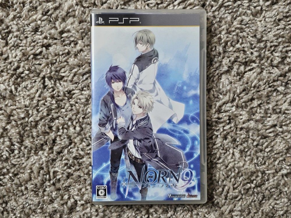 Norn9 Norn + Nonette PSP Japanese Import CIB Complete PlayStation Portable Sony
