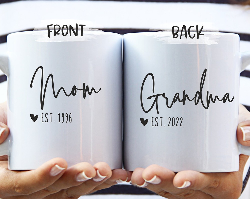 New Grandma Mug First Time Grandma Mug Grandma Mug Grandma Gifts Soon To Be