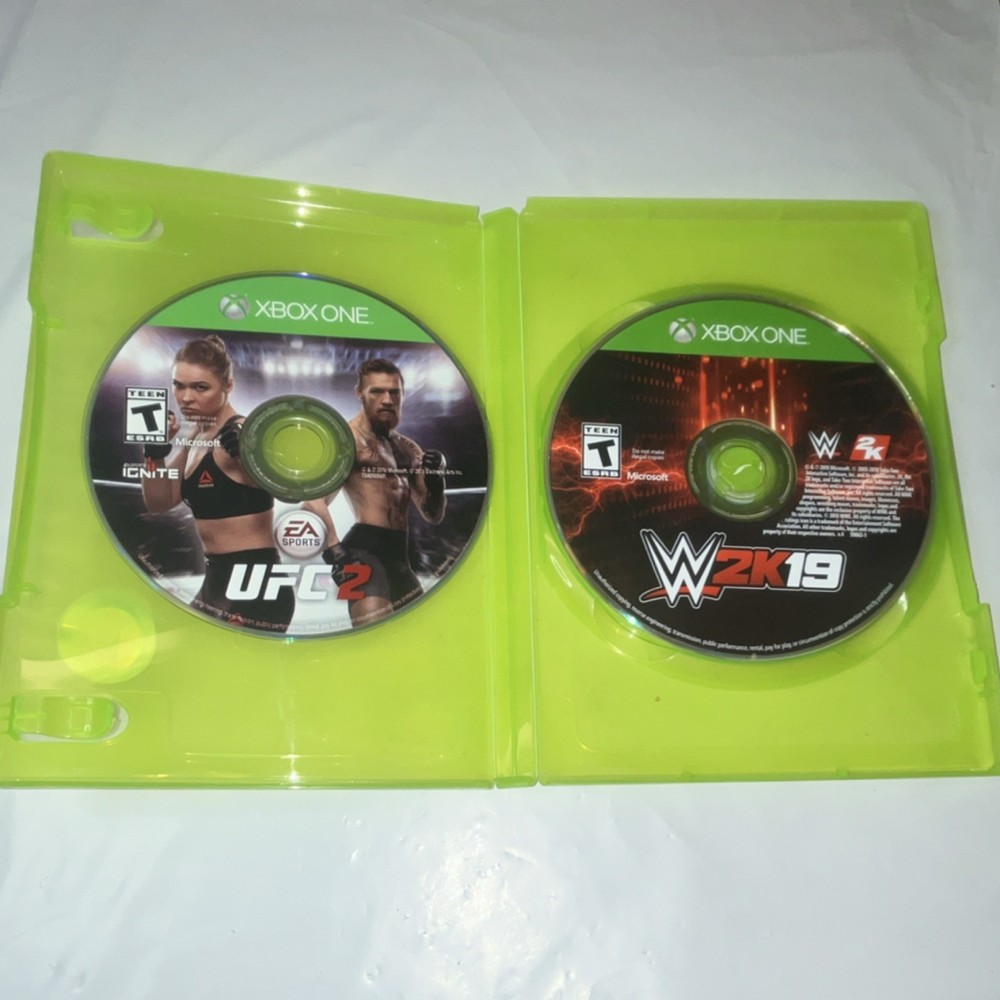 EA Sports 2K UFC 2 WWE 2K19 Xbox One Sports Multiplayer Wrestling MMA Teen