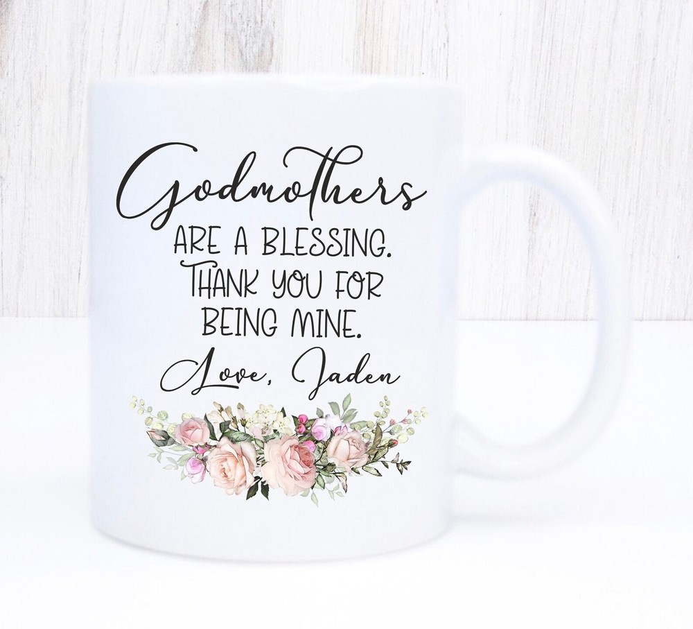 Personalized Godmother Mug – Perfect Birthday & Appreciation Gift for a Special Godmom
