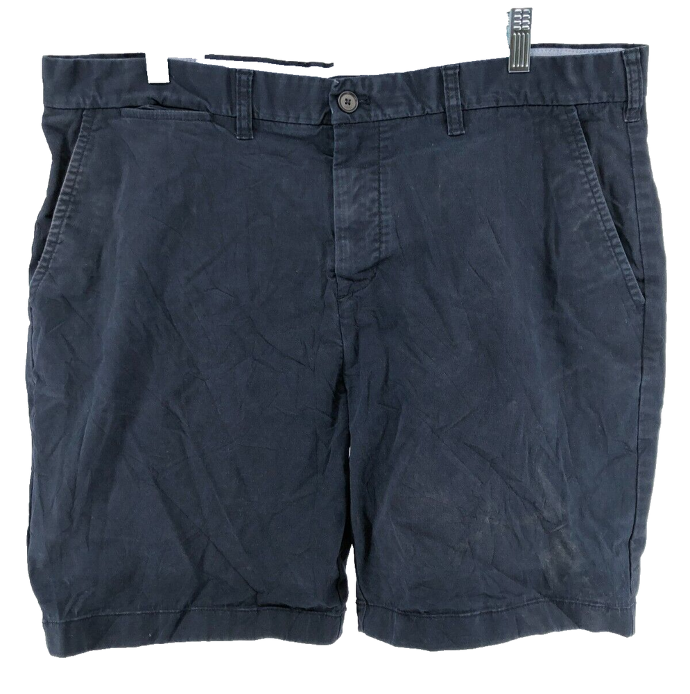 Tommy Hilfiger Men's Navy Blue Chino Shorts Size 38x8.5