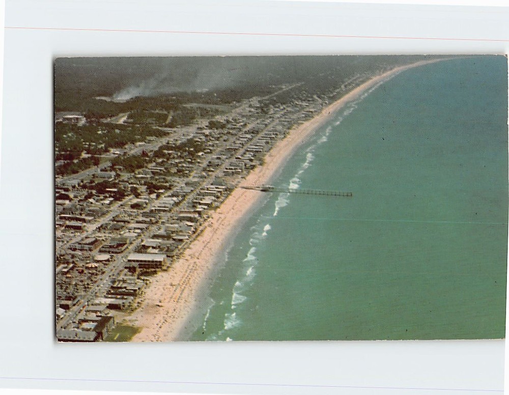 Postcard Aerial View Myrtle Beach South Carolina USA