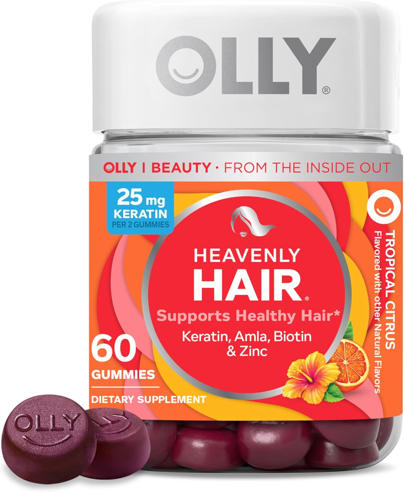 Heavenly Hair Gummy, Supports Healthy Hair, Keratin, Biotin, AMLA, Chewable Supp