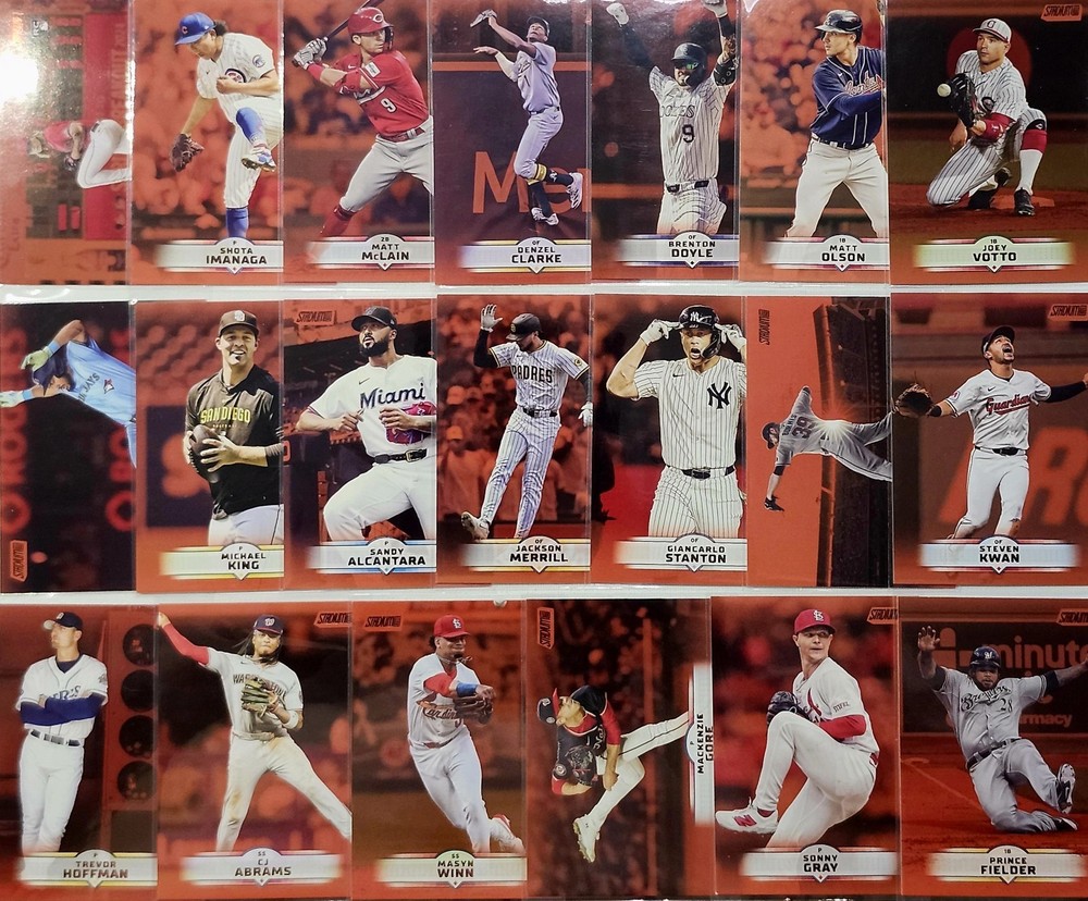 2025 Topps Stadium Club Bronze Foil - Lot Of 20 Cards