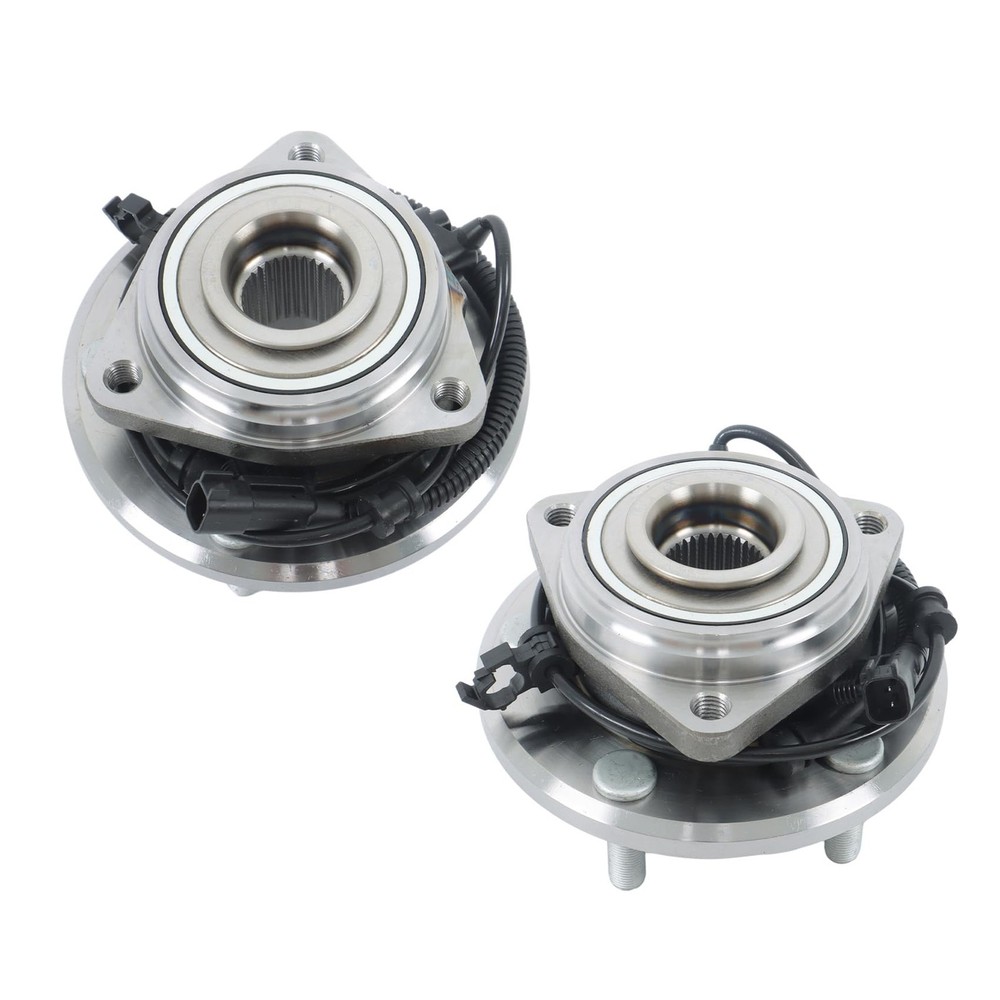 2pcs Front Wheel Hub Bearing Assembly Replacement for Wrangler 2007-2010 513272