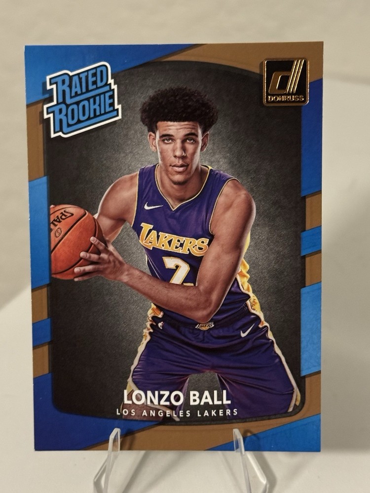 2017-18 Panini Donruss - Rated Rookies Lonzo Ball #199 (RC)