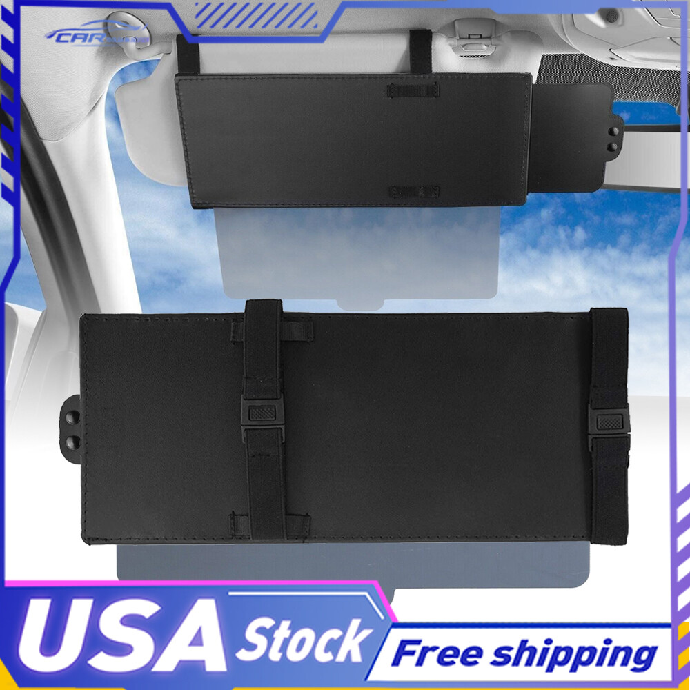 Universal Car Sun Visor Extension for Anti-Glare Driving Protection  