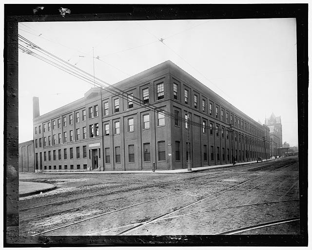 Photo:Detroit Mich. Buhl Stamping Co. Building 1905 1910s Factory