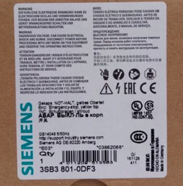 1PC 3SB3801-0DF3 NEW *yt