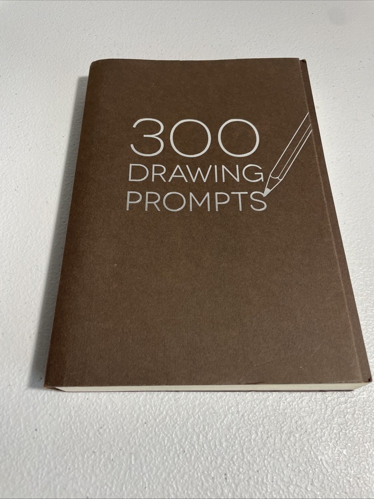 300 Drawing Prompt Book for Teens, Sketchbook With Creative Ideas