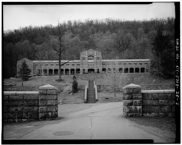 2. VIEW OF EAST (FRONT) SIDE - U.S. Military Academy, Cavalry Barracks, West