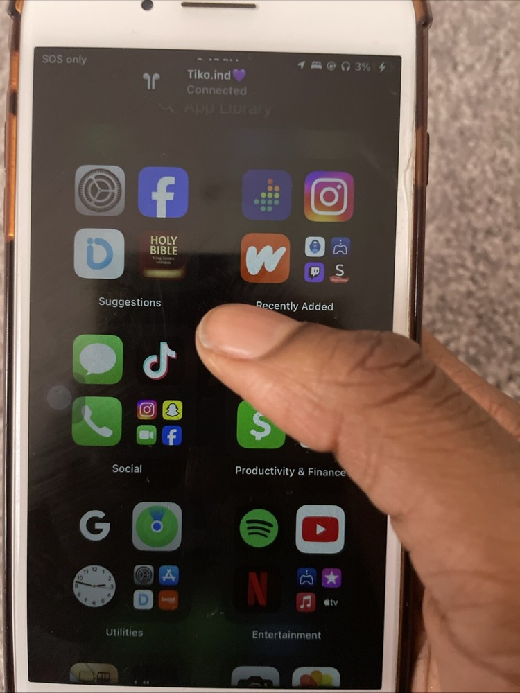 iPhone 8 y Tik Tok