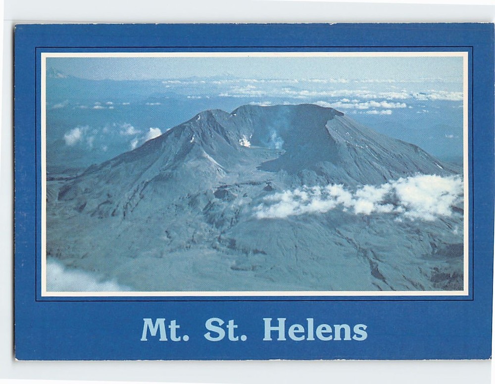 Postcard Mt. St. Helens Washington USA