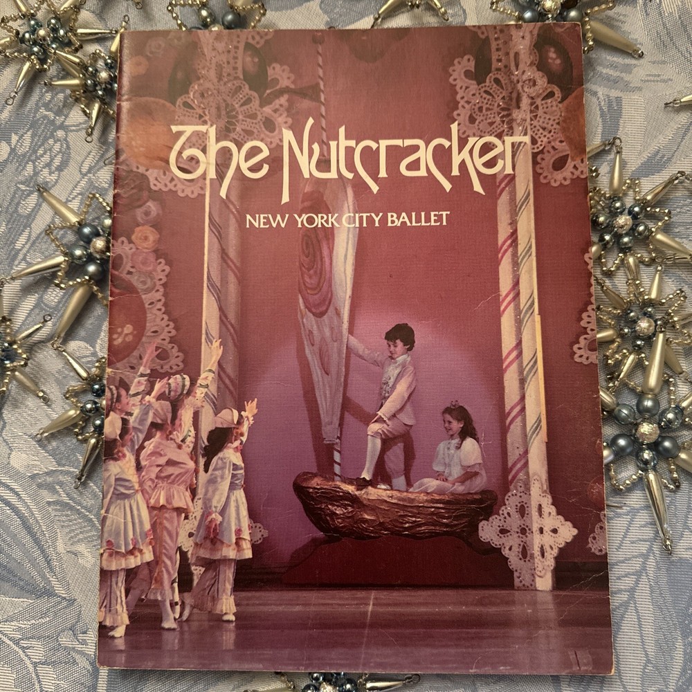 Vintage 1987 The Nutcracker New York City Ballet Souvenir Program