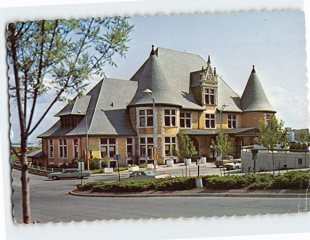 Postcard Union Depot Duluth Minnesota