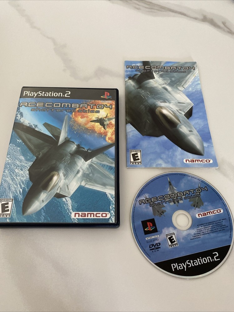 Ace Combat 4 04 Shattered Skies PS2 CIB Reg Card Tested-image