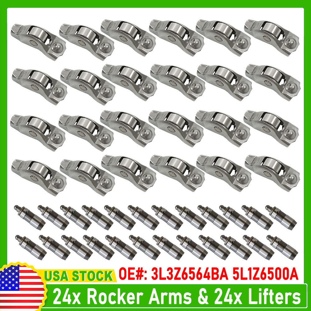 OEM NEW For Ford 5.4L 4.6L 3V Rocker Arm, Lash Adjuster SET Lifter Follower F150