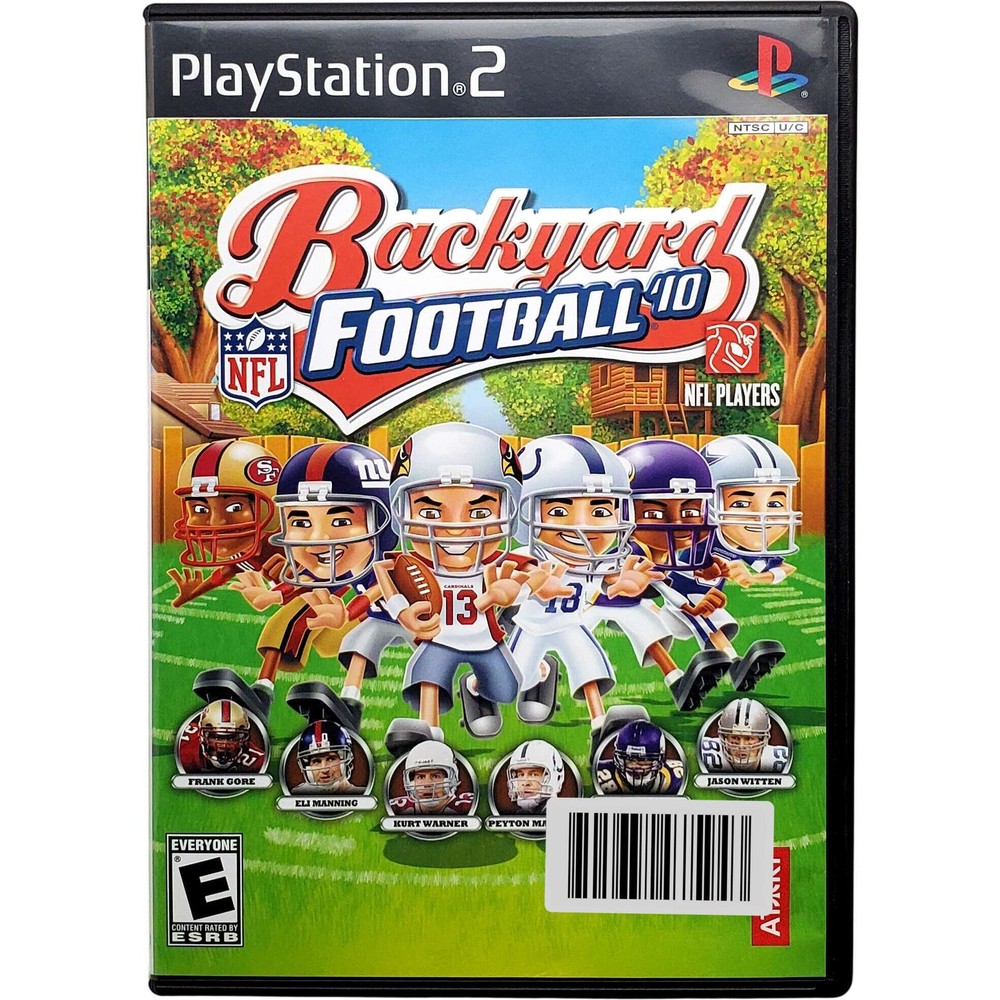 Backyard Football '10 - Sony Playstation 2 PS2 Tested 1Y Guarantee