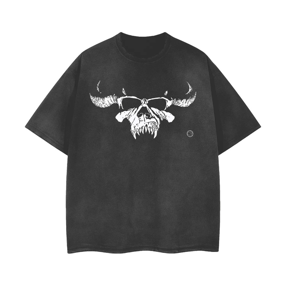 Vintage Acid Wash Ripped Rock Band T-Shirt - Distressed Unisex Tee 103147-image