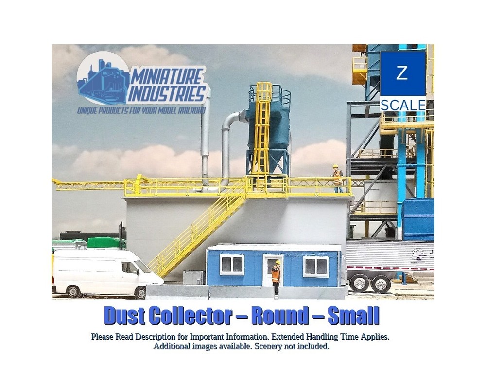 Z Scale Dust Collection Rd. S. Kit for Grain Elevator Structures 1:220