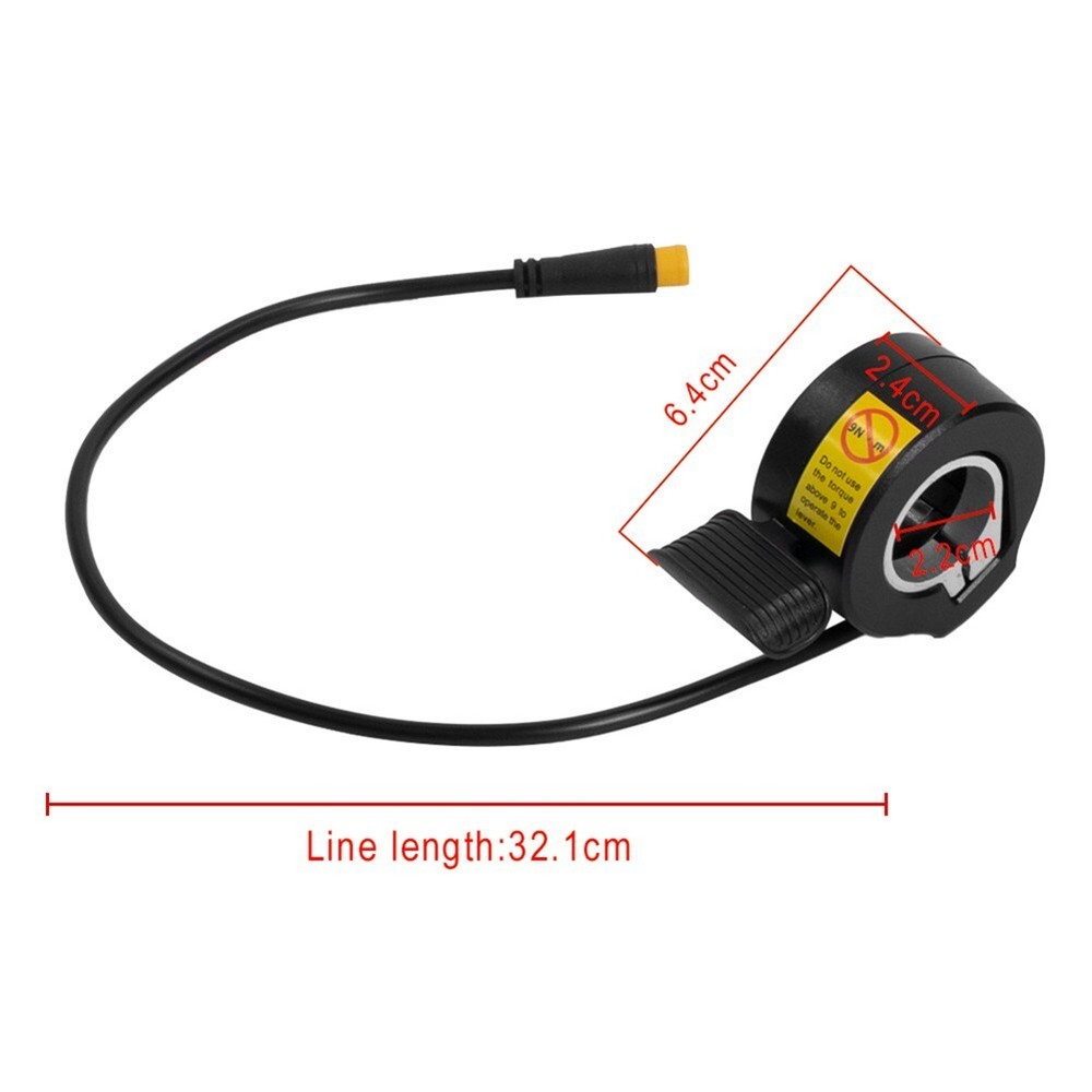 High Performance 130X Thumb Throttle for Bafang BBS01 BBS02 Electric Scooter