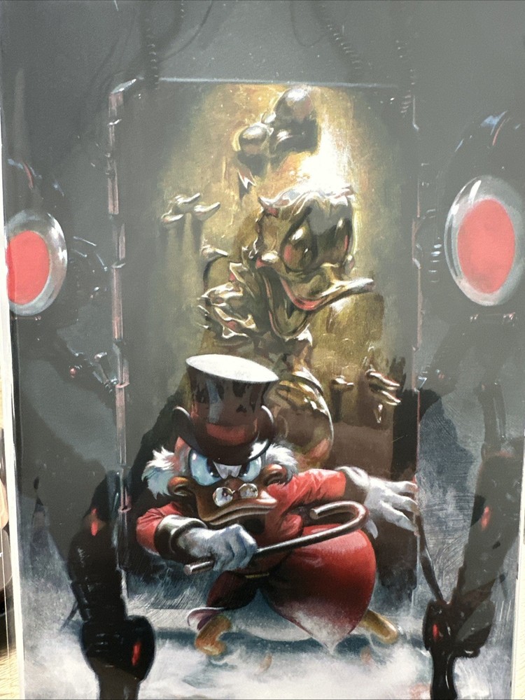 Uncle Scrooge Earth's Mightiest Duck #1 - Dell'Otto 1:100 Virgin - Han Carbonite