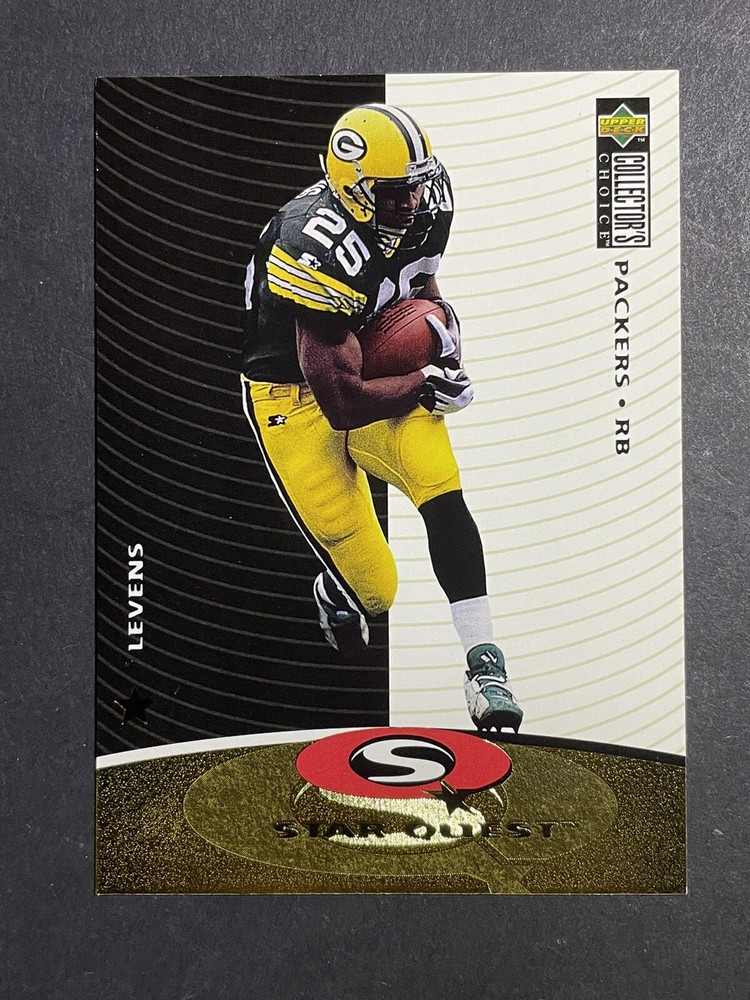 1997 Upper Deck Collector's Choice Dorsey Levens Starquest Insert #SQ41 Packers