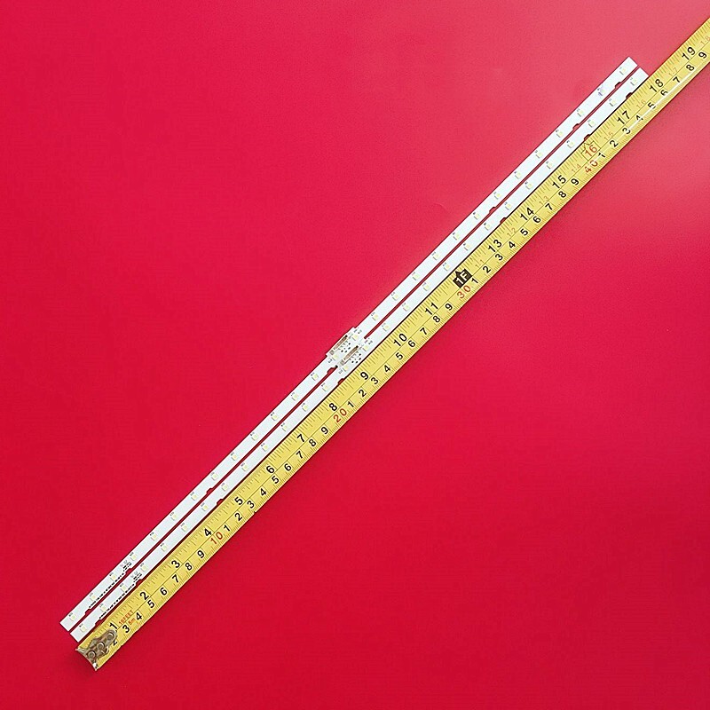 LED strip(2)for Samsung UN43NU7100 UE43NU7199 UE43UN7020 UE43NU7120 UE43NU7170