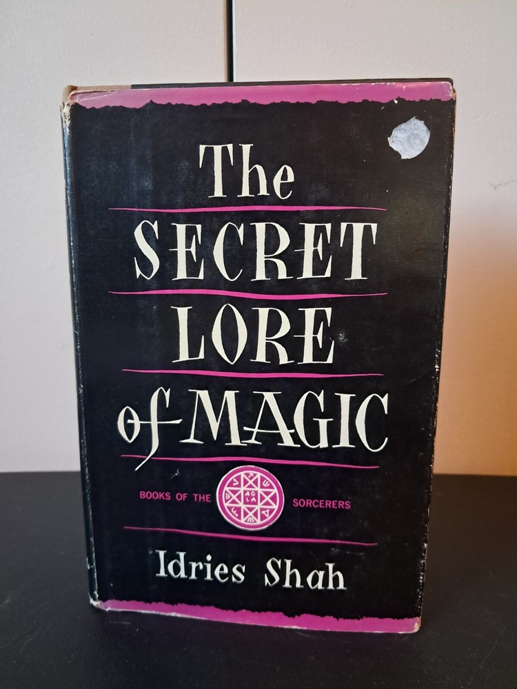 The Secret Lore Of Magic Idries Shah Hardcover 1958