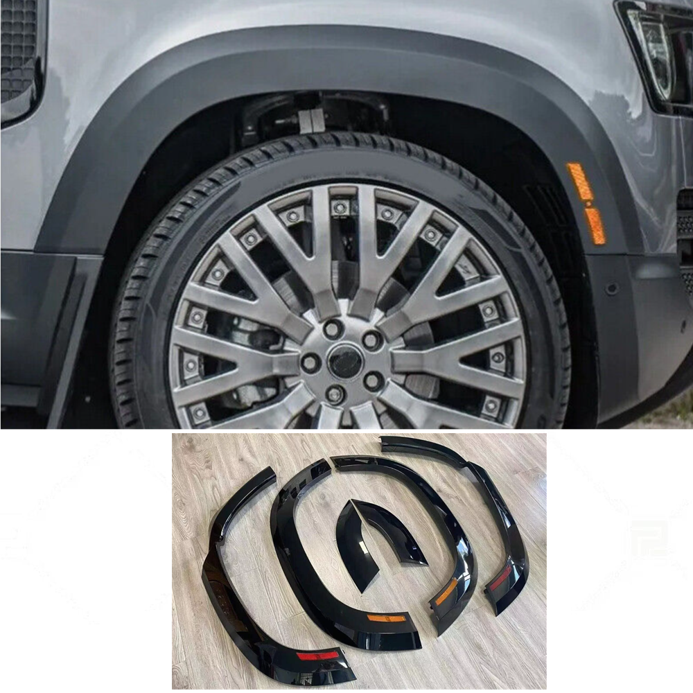 For 2020~2025 Defender 110 Wheel Fender Trim Kit Widening Fender with Lights