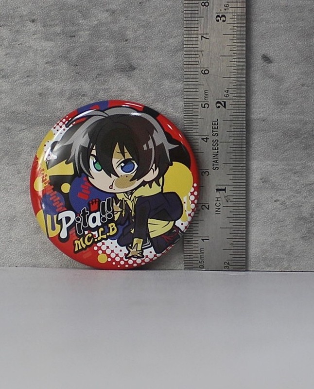 Hypnosis Mic -Division Rap Battle Saburo Yamada Pita Defome Can Badge