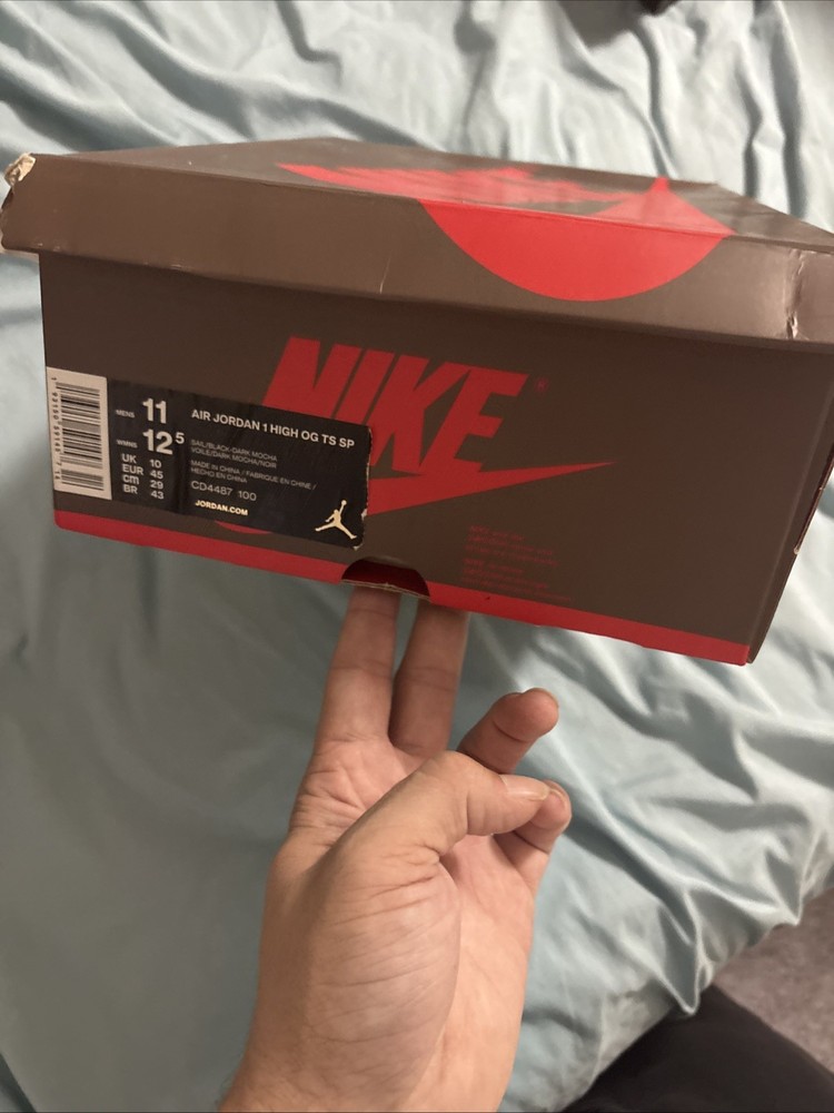 Size 11 - Jordan 1 Retro OG x Travis Scott High Mocha